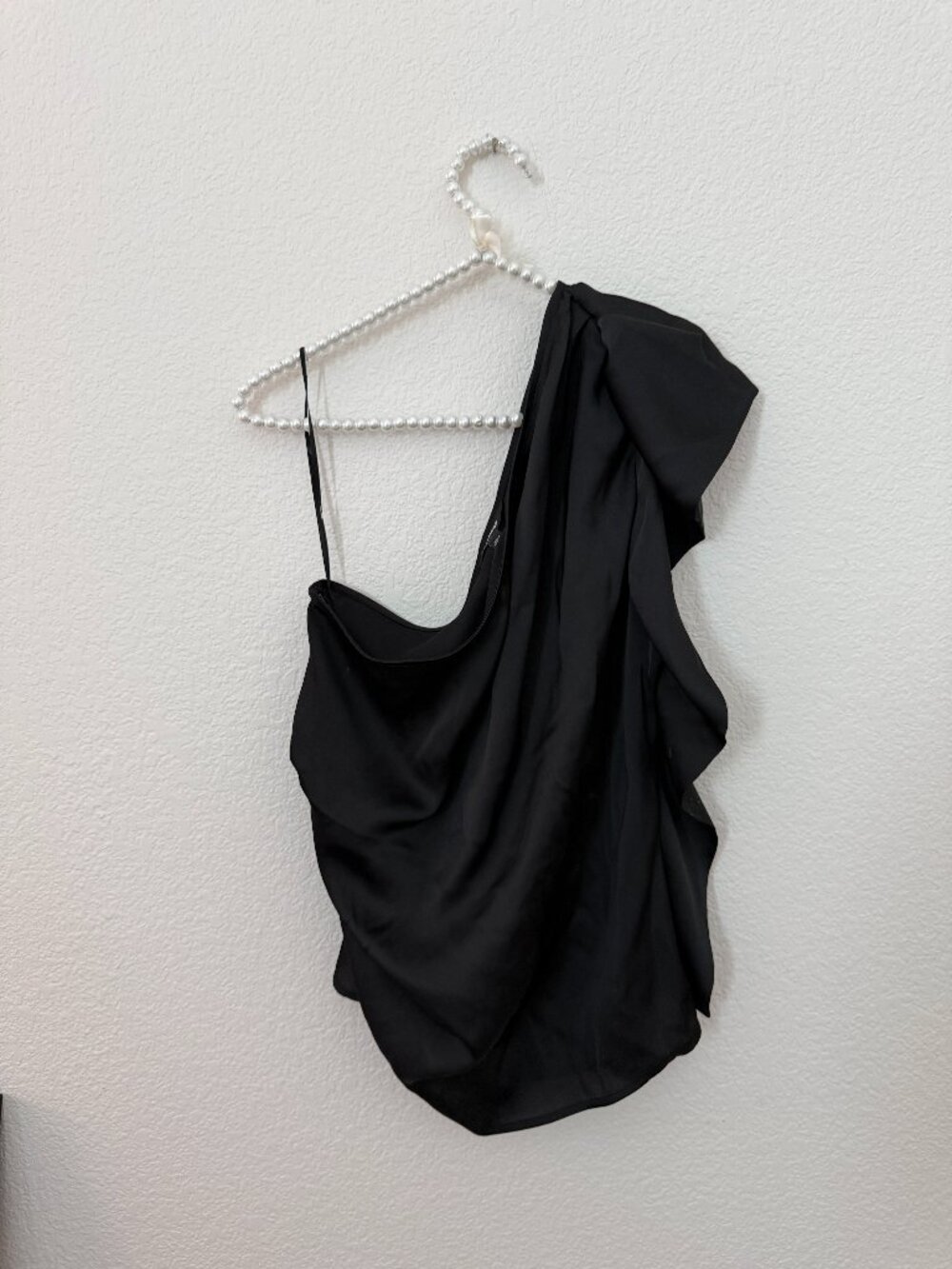 NWT Express Off the Shoulder satin top